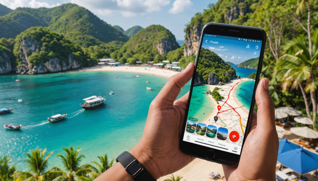 Outils numériques pour planifier ses activités à Phuket