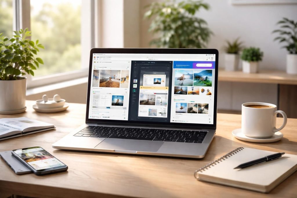 Outils en ligne gratuits pour créer son site web avec Wix, WordPress et Canva