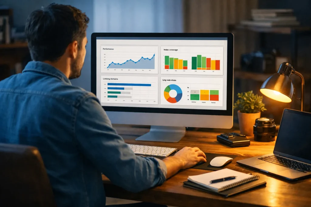 Google Search Console : les quatre rapports à regarder vraiment
